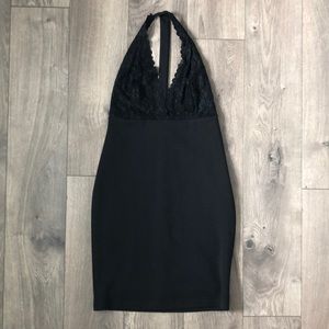 Black Lulu’s Racerback Mini Dress